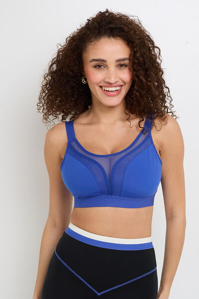 SOUTIEN-GORGE BRASSIERE DE SPORT BLEU ROI