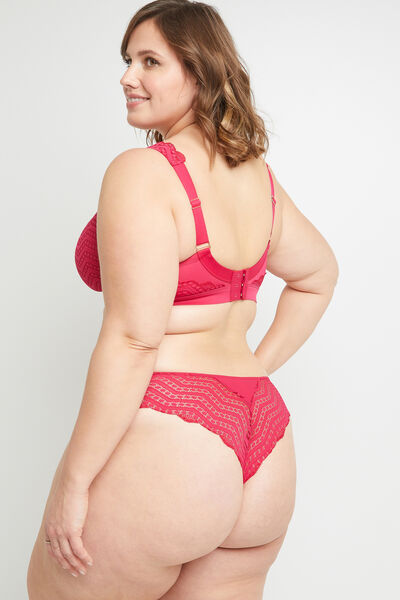 BEATRICE TANGA DENTELLE FUCHSIA