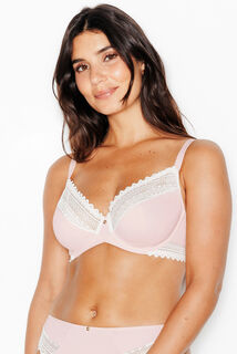DOUCE SOUTIEN-GORGE EMBOITANT MICROFIBRE POUDRE