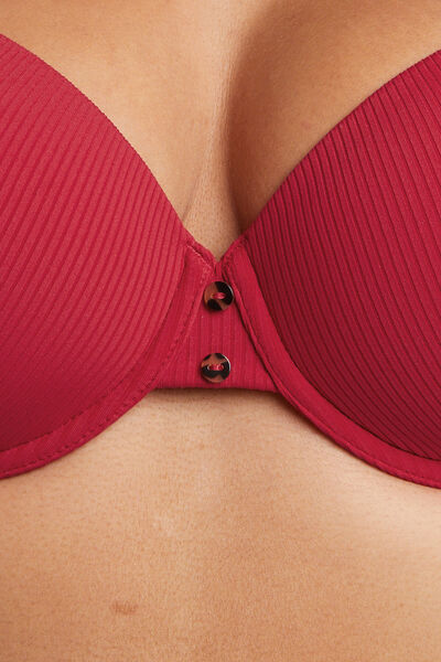 LOTUS MAILLOT DE BAIN COQUE MICROFIBRE ROUGE