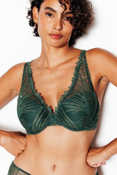JADELYN SOUTIEN GORGE AMPLIFORME FOULARD MULTICO VERT
