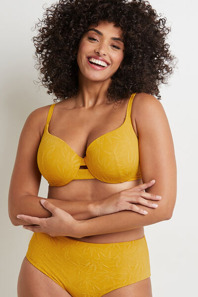 LEMON MAILLOT DE BAIN COQUE AMPLIFORME JAUNE