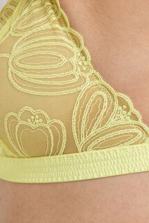 GRANY SOUTIEN-GORGE SANS ARMATURES TRIANGLE JAUNE
