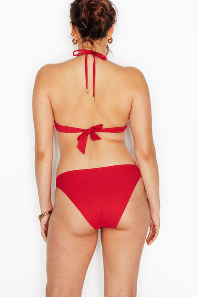 Maillot de bain culotte midi ROUGE