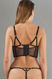 ARTEMIS SOUTIEN-GORGE CORBEILLE NOIR/ARGENT