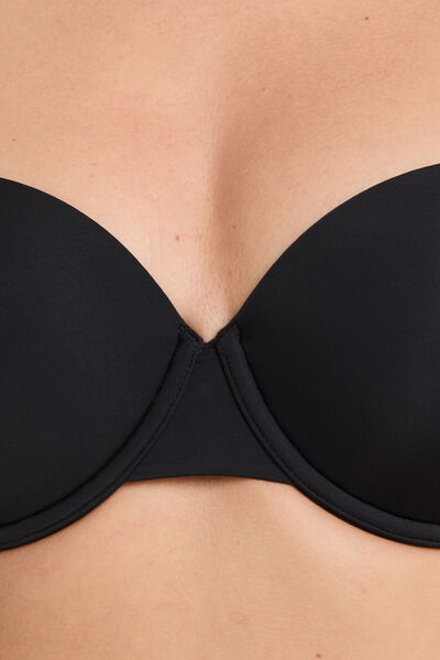 SOUTIEN-GORGE AMPLIFORME MICROFIBRE NOIR