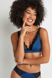 SYARA SOUTIEN-GORGE SANS ARMATURES BLEU