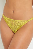BELMA STRING DENTELLE JAUNE