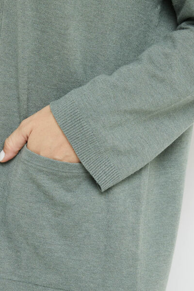 CAFE CARDIGAN VISCOSE KAKI