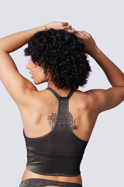 CROP TOP LUREX OR
