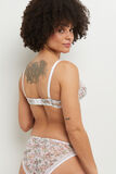 BEBEL SOUTIEN-GORGE CORBEILLE IMPRIME MULTICO BLANC