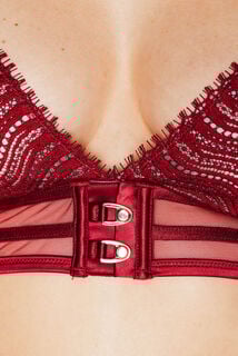 BROOKE SOUTIEN-GORGE SANS ARMATURE BORDEAUX