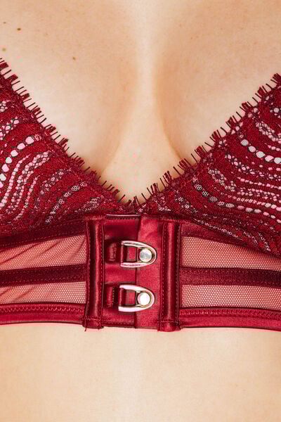 SOUTIEN-GORGE SANS ARMATURE BORDEAUX