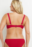 LOTUS MAILLOT DE BAIN GRANDS BONNETS ROUGE
