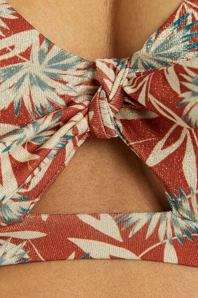JUNE MAILLOT DE BAIN EMBOITANT TERRACOTTA