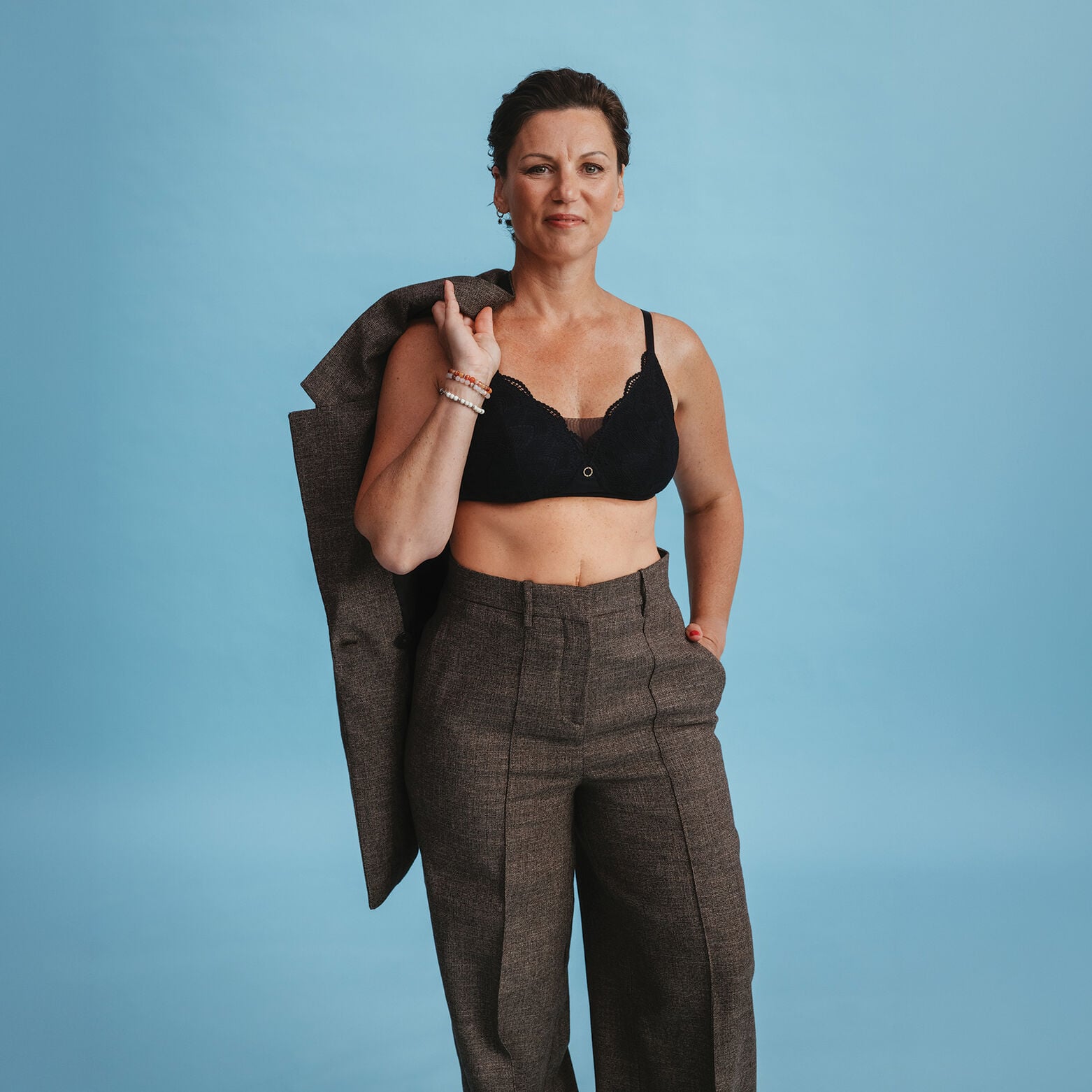 INOUIE Soutien-gorge Post op&eacute;ratoire NOIR
