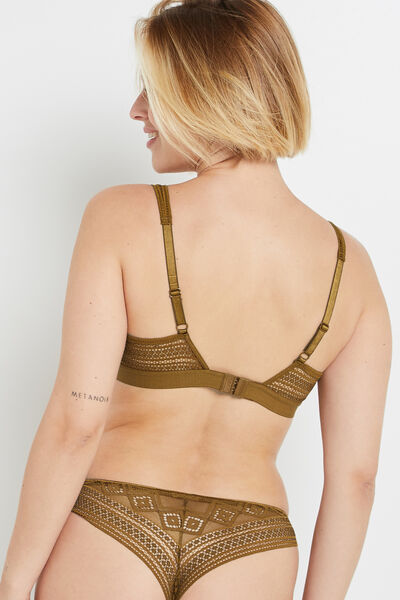 SOUTIEN-GORGE FOULARD MIEL