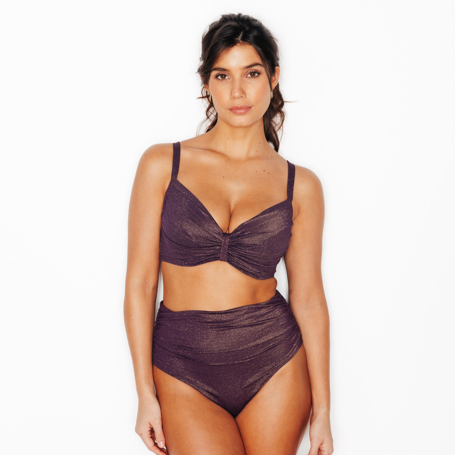 NESS Maillot de bain Ampliforme PRUNE
