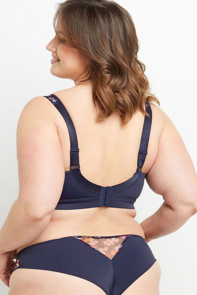 SOUTIEN-GORGE GRANDS BONNETS MULTICO BLEU