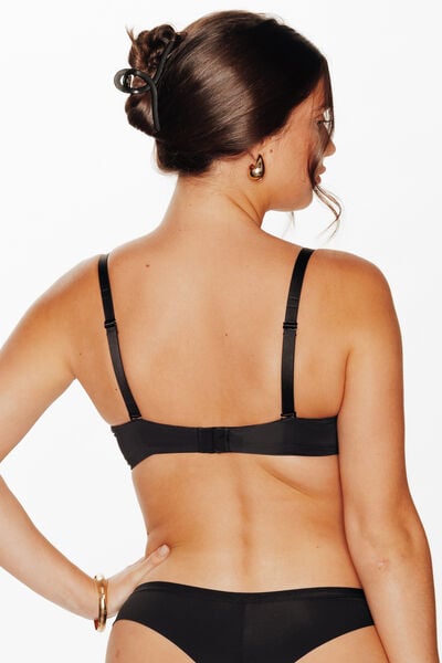 PERFECT SOUTIEN-GORGE EMBOITANT MICROFIBRE NOIR