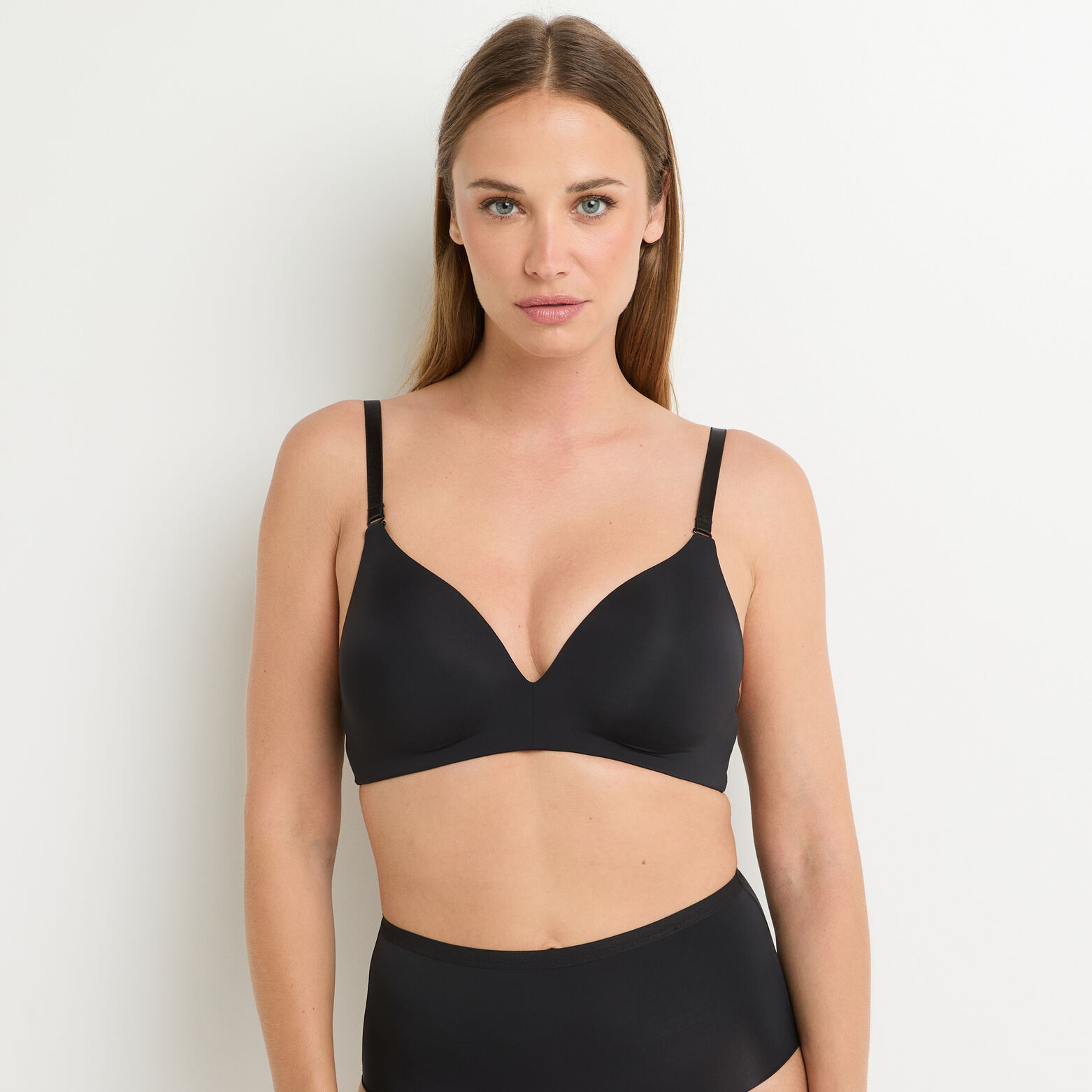 PERFECT SOUTIEN-GORGE SANS ARMATURES AMPLI MICROFI NOIR