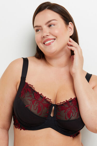 AZUR+ SOUTIEN-GORGE EMBOITANT MULTICO NOIR