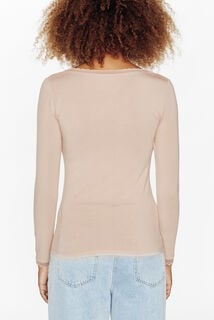 CANNELLE Tee-shirt manches longues BEIGE