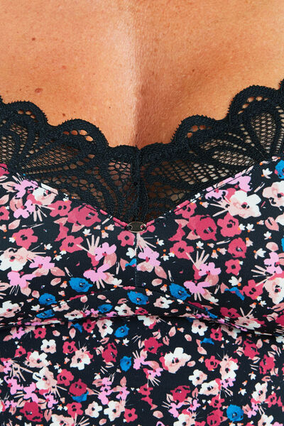 SYARA NUISETTE MICRO NOIR/ROSE
