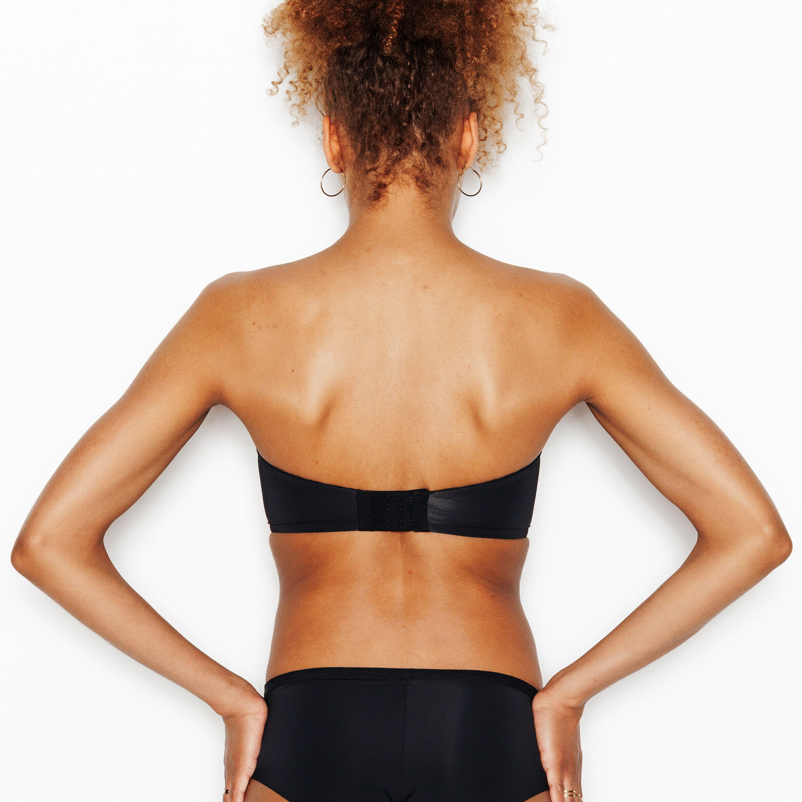 PERFECT SOUTIEN-GORGE BANDEAU MICROFIBRE NOIR