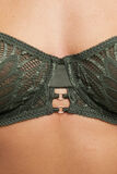 CELINE SOUTIEN-GORGE CORBEILLE DENTELLE KAKI