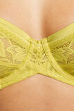 BELMA SOUTIEN-GORGE EMBOITANT DENTELLE JAUNE