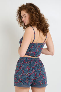 CAMILLE Short de pyjama MULTICO BLEU