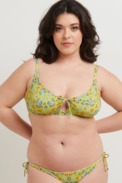 MAILLOT DE BAIN TRIANGLE BRASSIER MULTICO VERT
