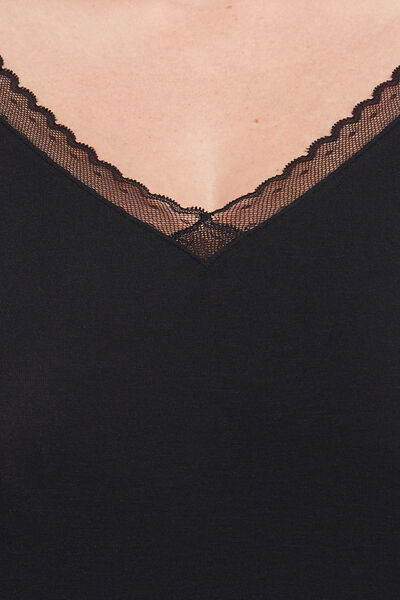 CANNELLE Tee-shirt manches longues NOIR