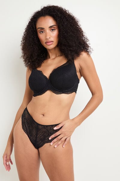 GRACE TANGA DENTELLE NOIR