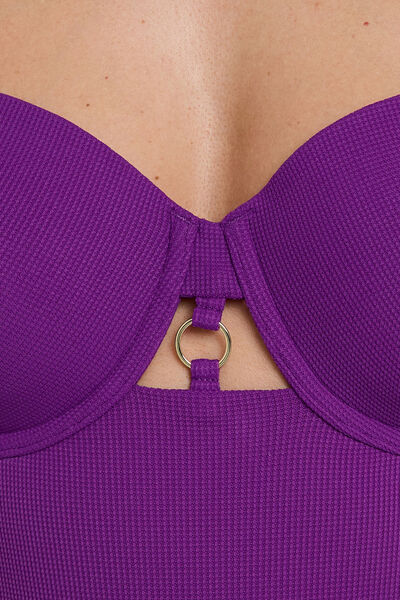 Maillot de bain 1 Pièce ampliforme VIOLET