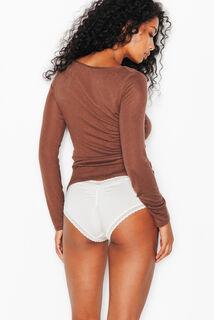 BLUSH SHORTY MODAL ECRU