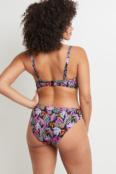 LAVANDE MAILLOT DE BAIN CULOTTE MIDI NOIR
