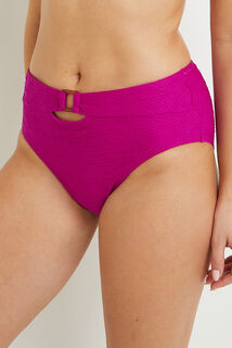 MURMURE MAILLOT DE BAIN CULOTTE HAUTE  ROSE