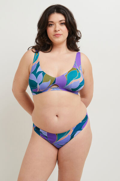 MAILLOT DE BAIN CULOTTE MIDI MULTICOLOR