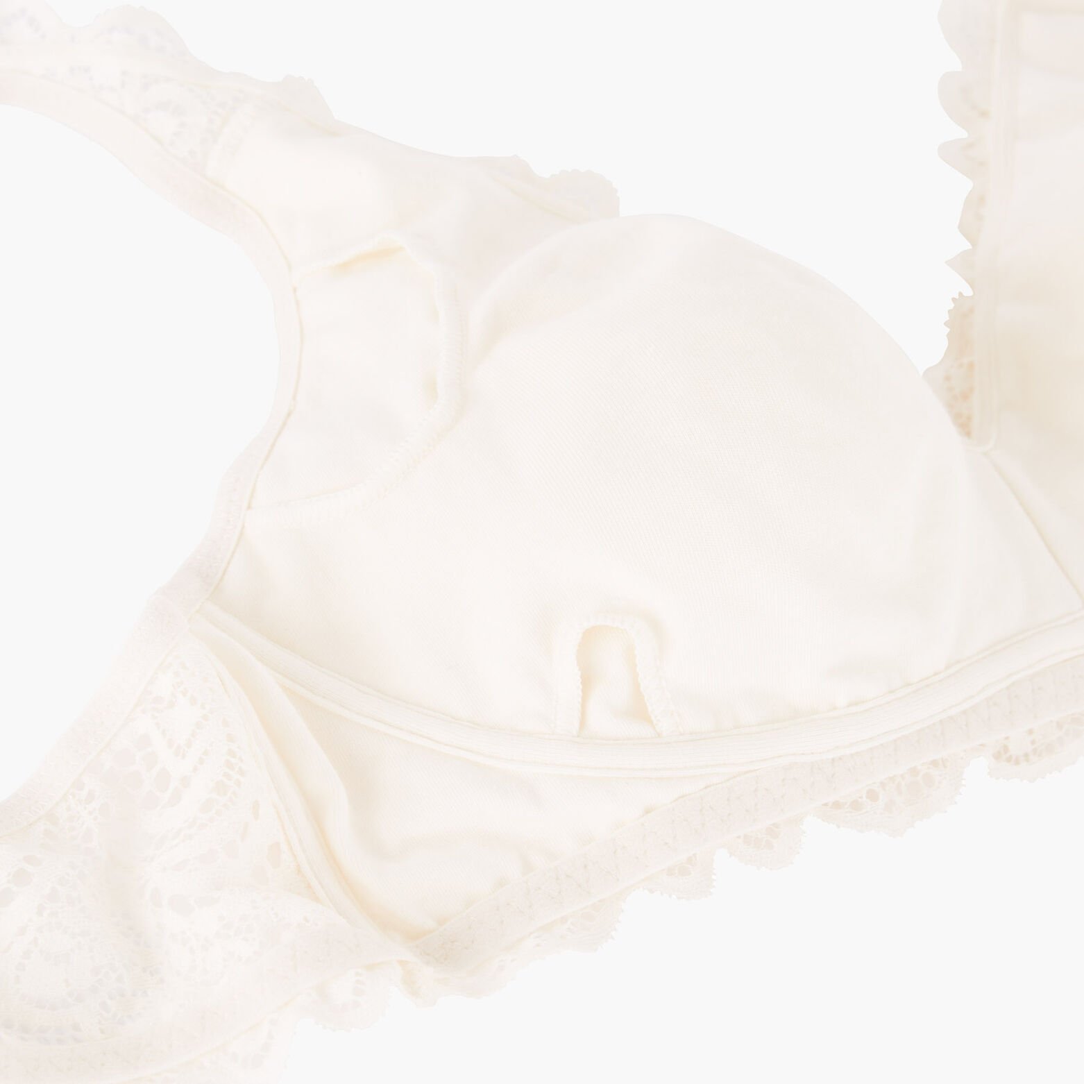 DENTELLE Soutien-gorge Post op&eacute;ratoire Triangle ECRU