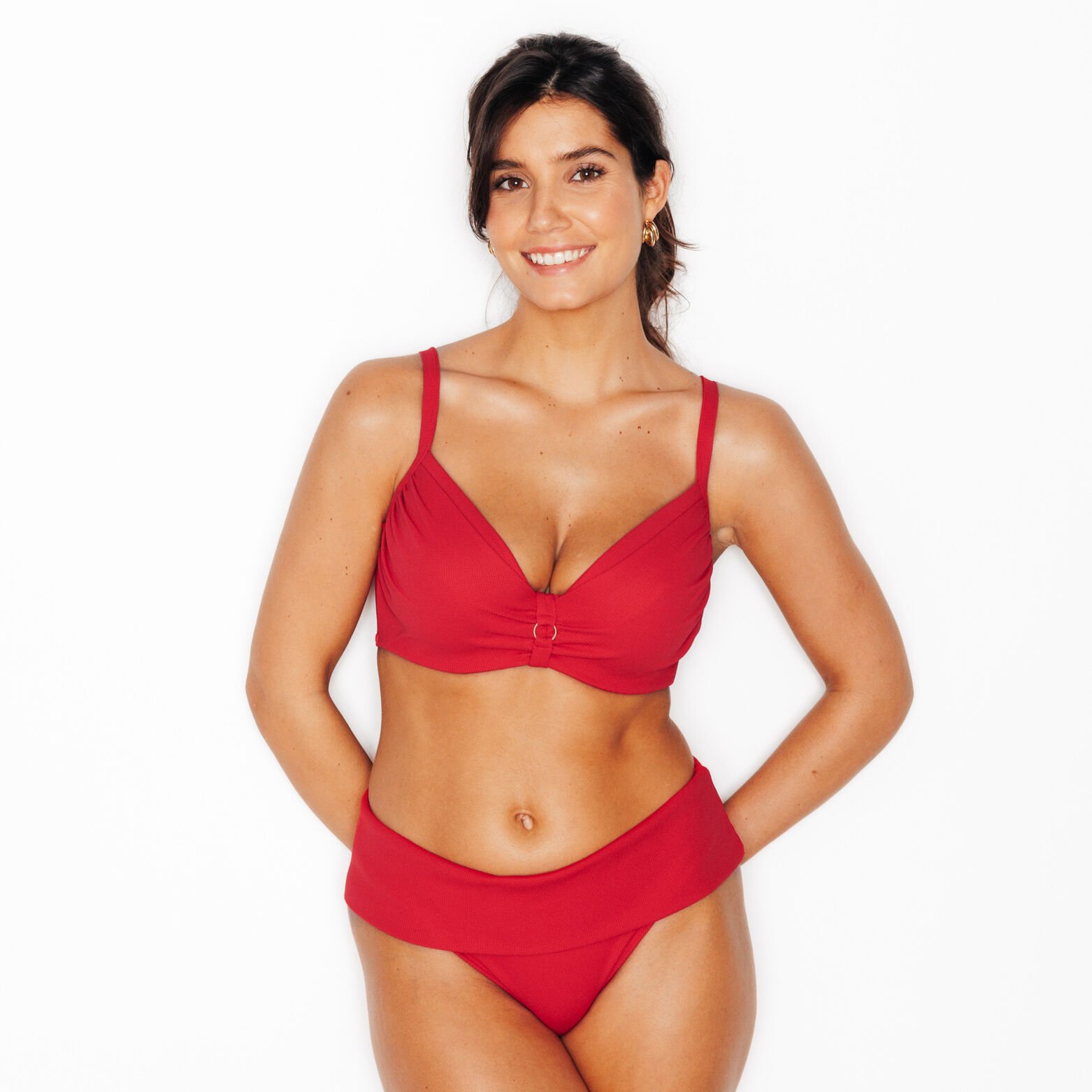 MALOU Maillot de bain Ampliforme ROUGE