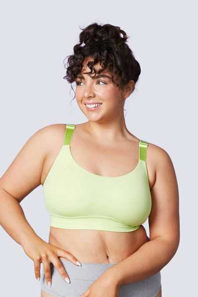 BRASSIERE SPORT DOUX VERT