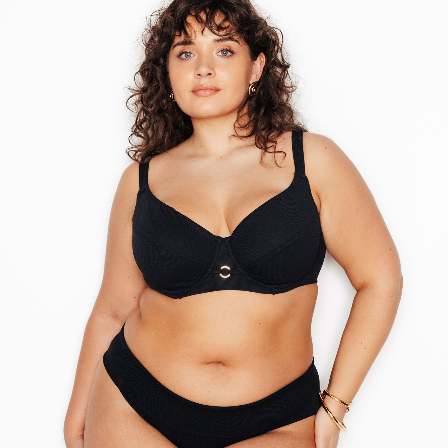 MALOU Maillot de bain Emboitant NOIR