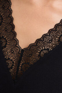 DAMART BODY MANCHES LONGUES  NOIR