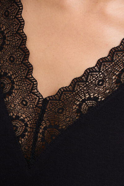 BODY MANCHES LONGUES NOIR
