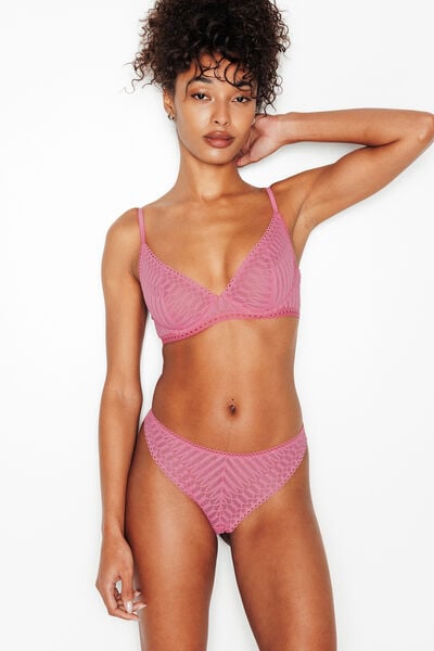 IMANY TANGA DENTELLE ROSE