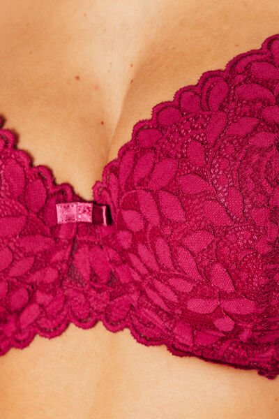 ISADORA SOUTIEN-GORGE AMPLIFORME BORDEAUX