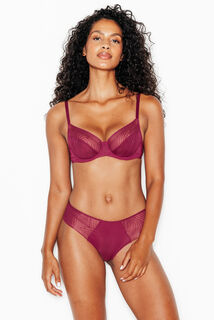 JANICE SHORTY DENTELLE VIOLET