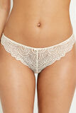 DENTELLE TANGA DENTELLE ECRU